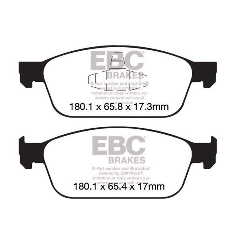 EBC Redstuff Ceramic Low Dust Brake Pads (DP32145C)