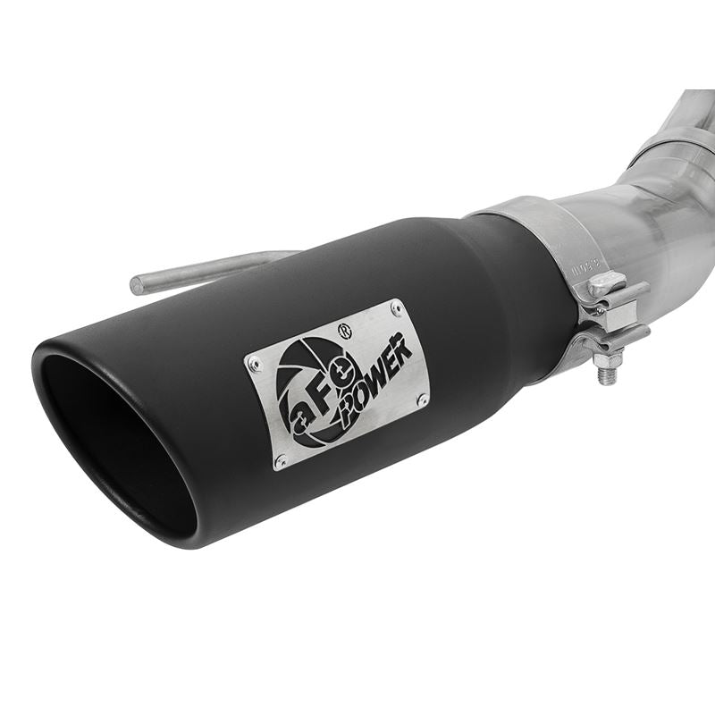 aFe Rebel Series Cat-Back Exhaust System w/ Black Tip (49-33094-B)