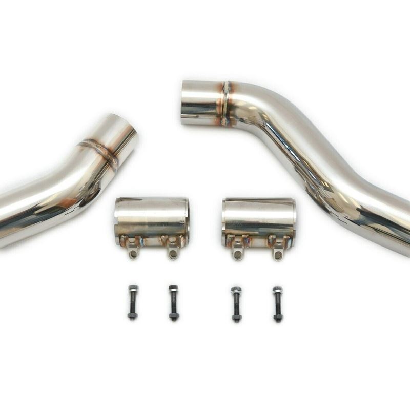 Fabspeed Macan S 3.0L Rear Slip-on Sport Exhaust (19-21) (FS.POR.MCNV6S.MBPP)