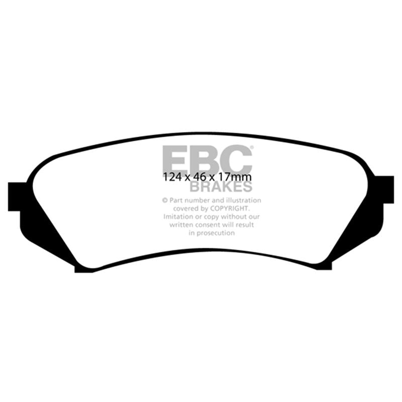 EBC Ultimax OEM Replacement Brake Pads (UD773)