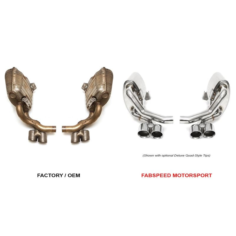 Fabspeed 997.2 Carrera Maxflo Performance Side Exhaust System (09-12) (FS.POR.9972.MAX)