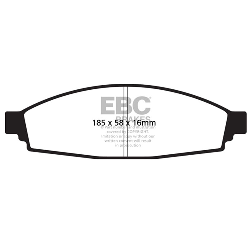 EBC Ultimax OEM Replacement Brake Pads (UD953)