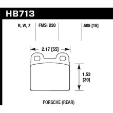 Load image into Gallery viewer, Hawk Performance HPS 5.0 Brake Pads (HB713B.585)