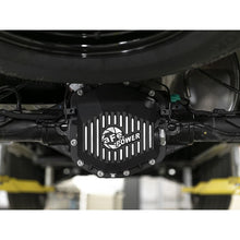 Load image into Gallery viewer, aFe Pro Series Rear Differential Cover Black w/ Machined Fins (Dana M220) (46-71170B)