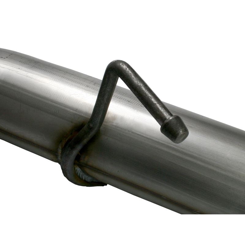 aFe Large Bore-HD 4 IN 409 Stainless Steel DPF-Back Exhaust System (49-43006)