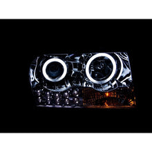 Load image into Gallery viewer, ANZO USA 2005-2010 Chrysler 300 Projector Headlights w/ Halo Chrome (121136)