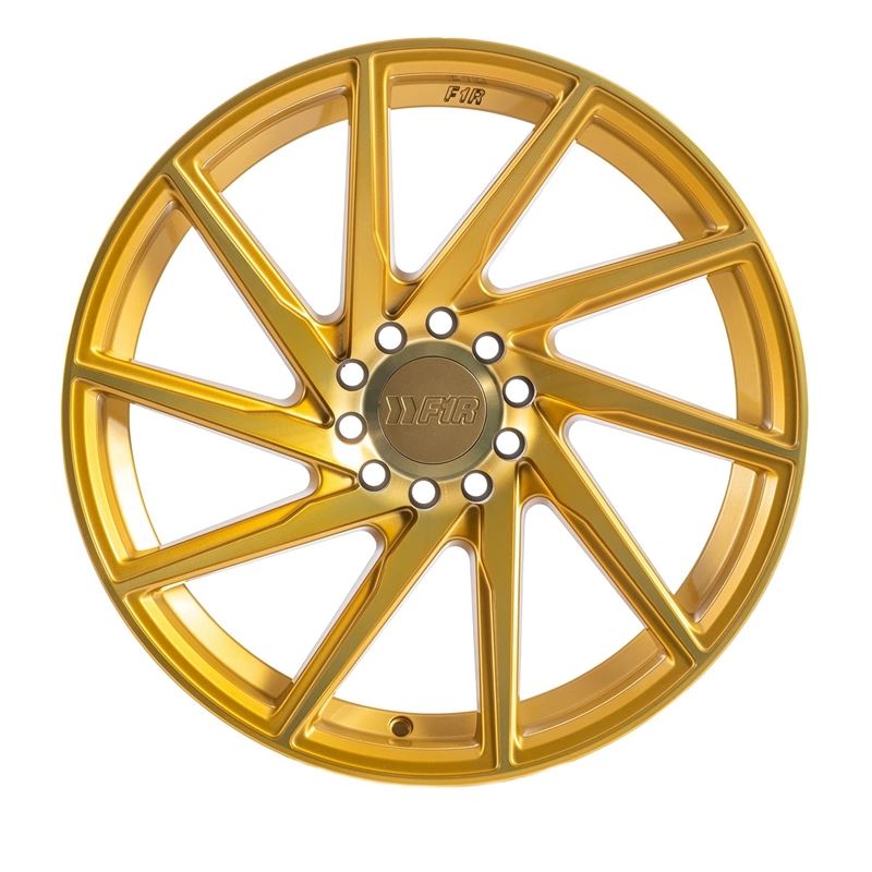 F1R F29 18x8.5 - Machine Gold Wheel