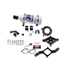 Load image into Gallery viewer, Nitrous Express 4150 Single Entry Crossbar Nitrous Plate Kit Pro-Power (100-500HP) w/5lb Bottle (63540-05)