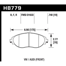 Load image into Gallery viewer, Hawk Performance HPS Brake Pads (HB779F.740)