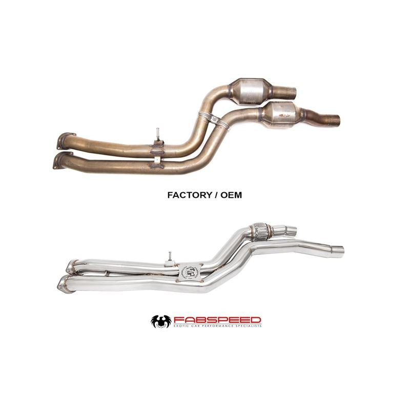 Fabspeed BMW M3/M4 (F80/F82) 2nd X-Pipe (2014-2018) (FS.BMW.F8X.SCBXM)