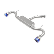 Load image into Gallery viewer, Takeda 2-1/2 IN 409 Stainless Steel Axle-Back Exhaust System w/ Blue Flame Tips (49-47016-L)