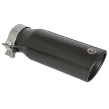 Load image into Gallery viewer, aFe MACH Force-Xp 409 Stainless Steel Clamp-on Exhaust Tip Black Rear Exit (49T30404-B121)