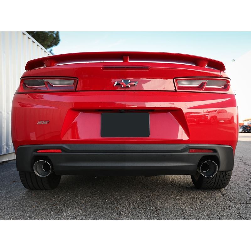 aFe Power 2-1/2 IN 409 Stainless Steel Axle-Back Exhaust System for 2016-2022 Chevrolet Camaro(49-44118-P)