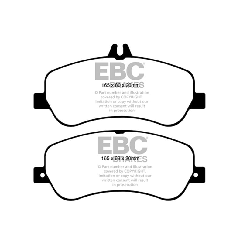 EBC Redstuff Ceramic Low Dust Brake Pads (DP32011C)