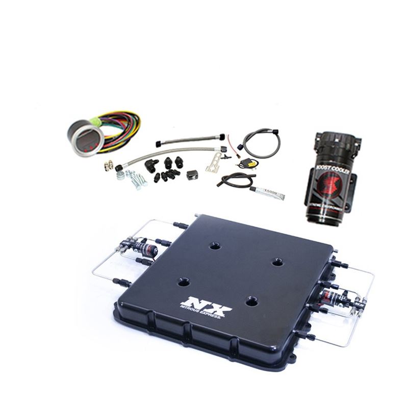 Snow Performance Water/Methanol Injection System w/Billet LT4 Supercharger Lid w/o Tank (SNO-15127H-LT4-T)