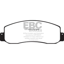 Load image into Gallery viewer, EBC Yellowstuff Street And Track Brake Pads (DP41777R)