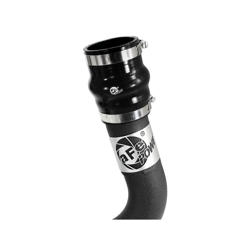 aFe BladeRunner 2-1/2 IN Aluminum Cold Charge Pipe Black (46-20189-B)