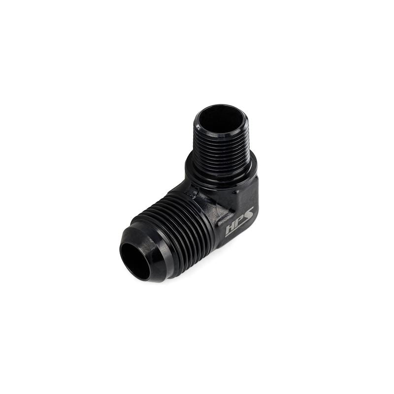 HPS Pefromance AN Flare to NPT 90 Degree Adapter (AN822-6-8)