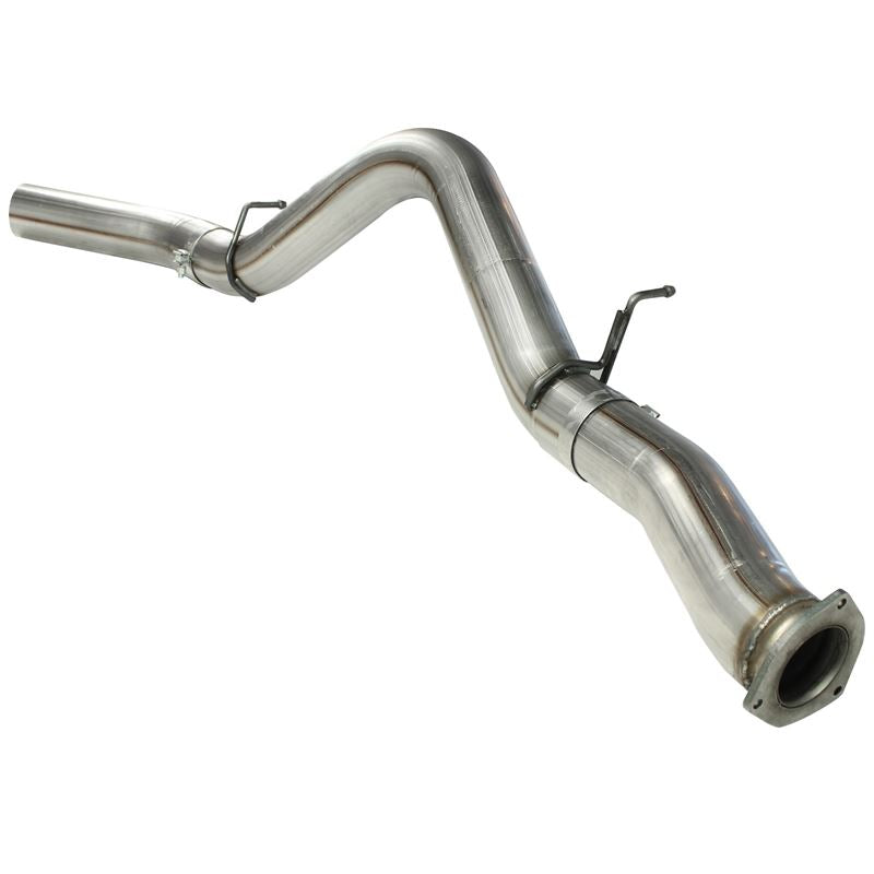 aFe Large Bore-HD 5 IN 409 Stainless Steel DPF-Back Exhaust System (49-44040)