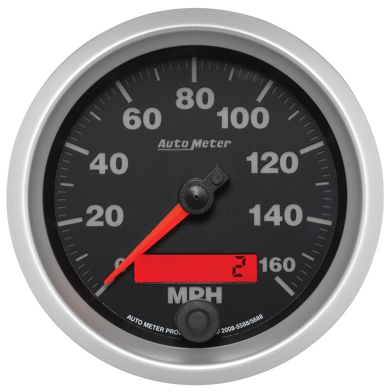 AutoMeter Electric Programmable 85.7mm Speedometer 160MPH (5688)