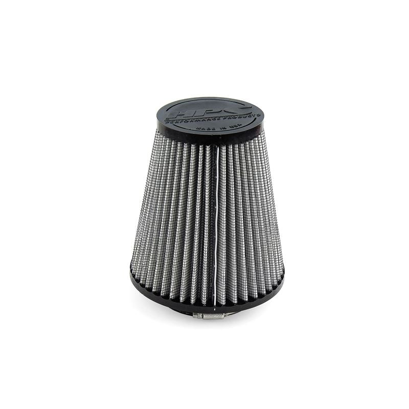 HPS Performance air filter, 3" flange ID, 6-3/4" height, pre-oiled and reusable (HPS-4326)