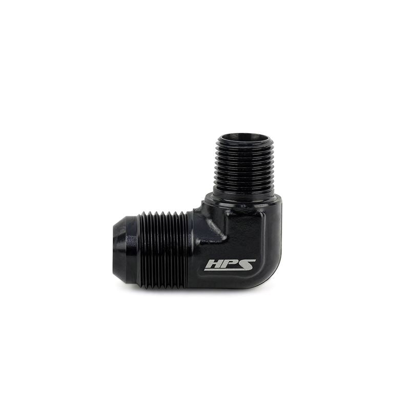 HPS Pefromance AN Flare to NPT 90 Degree Adapter (AN822-10-6)