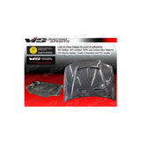 VIS Racing Monster 2 Style Black Carbon Fiber Hood (92HDCVC2DMON2-010C)