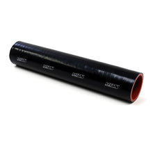 Load image into Gallery viewer, HPS 5&quot; ID, 1 Foot Long High Temp 4 ply Reinforced Silicone Coupler Tube Ho (HTST-500-BLK)