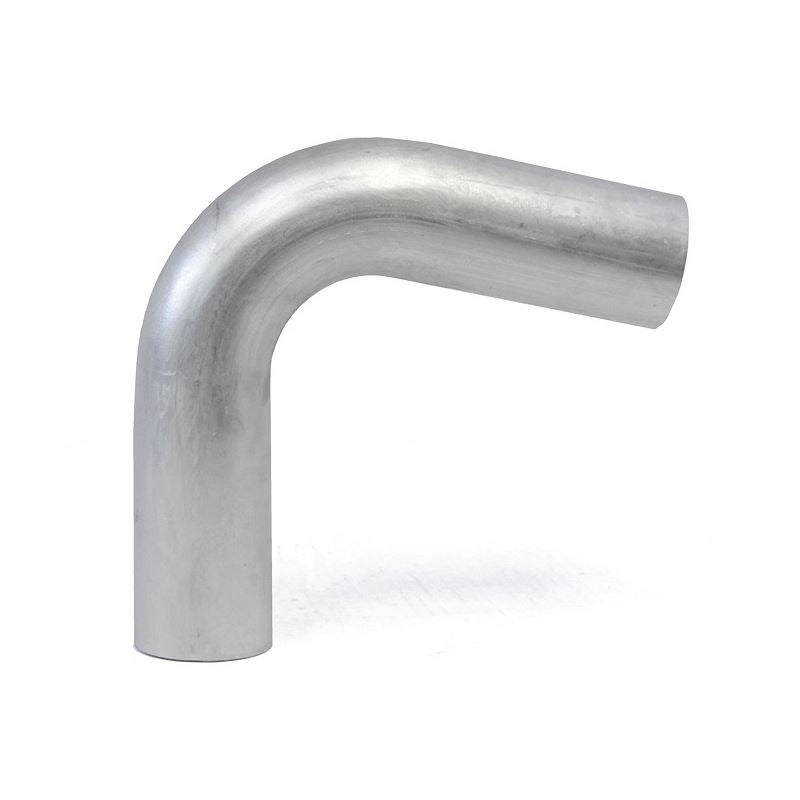 HPS 4" OD 100 Degree Bend 6061 Aluminum Elbow Pipe 16 Gauge w/ 5 1/2" CLR (AT100-400-CLR-55)