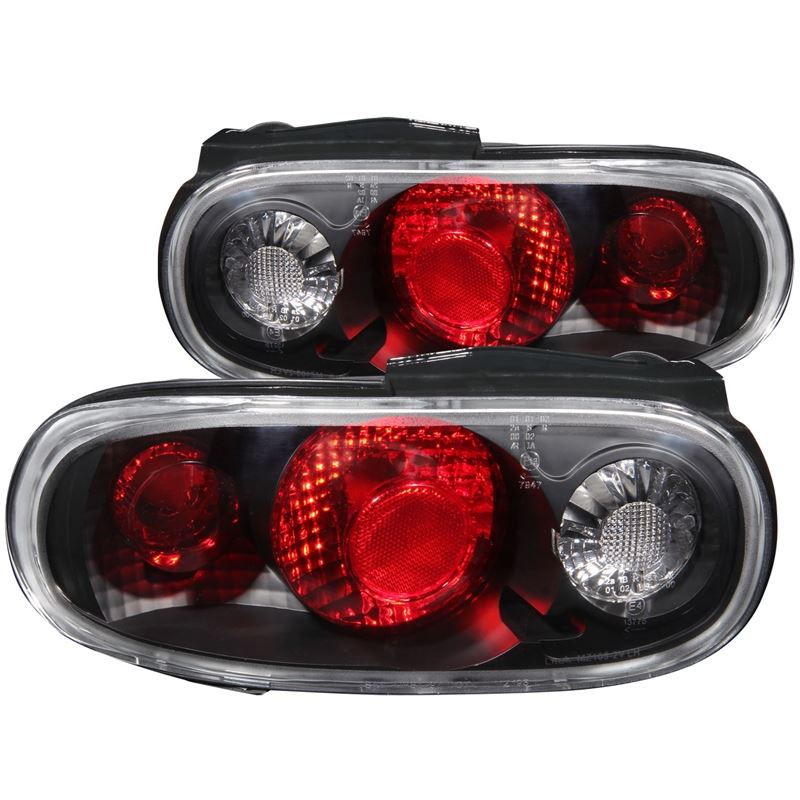 ANZO USA 1990-1997 Mazda Miata Taillights Black (221077)