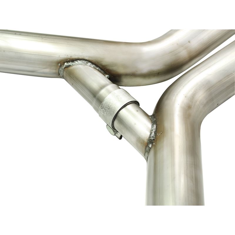 aFe MACH Force-Xp 3 IN 409 Stainless Steel Cat-Back Exhaust System w/Polished Tip (49-44039-P)