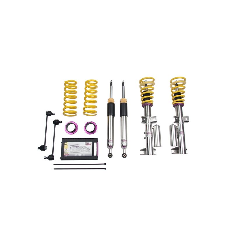 KW Suspension Coilover Kit V3 for 2012+ Mercedes C63 AMG Coupe (35225048)