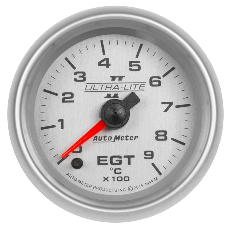 AutoMeter Ultra-Lite II Gauge Pyrometer (Egt) 2 1/16in 900c Digital Stepper Motor Ultra-Lite II (4944-M)