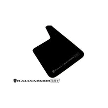 Load image into Gallery viewer, Rally Armor Black Mud Flap/Grey Logo (MF20-URP-BLK/GY)