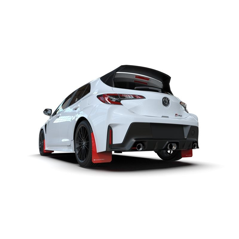 Rally Armor Red Mud Flap/White Logo for 2023 Toyota GR Corolla (MF89-UR-RD-WH)