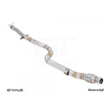 GTHaus LSR Full (Front + Mid) Cat-Back Pipes, Stainless Steel for 2015-2020 Mercedes-Benz C300(ME3013001)