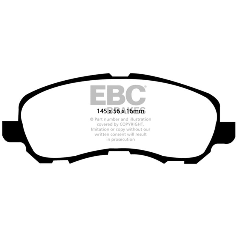 EBC Ultimax OEM Replacement Brake Pads (UD866)