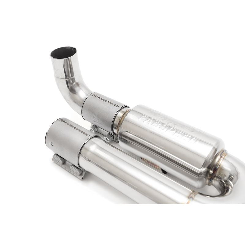 Fabspeed 991.2 Carrera Center Muffler Bypass X-Pipe (for Base) (17-19) (FS.POR.9912.CMBXC)