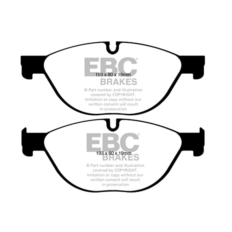 EBC Redstuff Ceramic Low Dust Brake Pads (DP32019C)