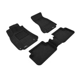 3D Maxpider ELEGANT Floor Mat, BLACK, 1ST ROW/2ND ROW (L1AD02704709)