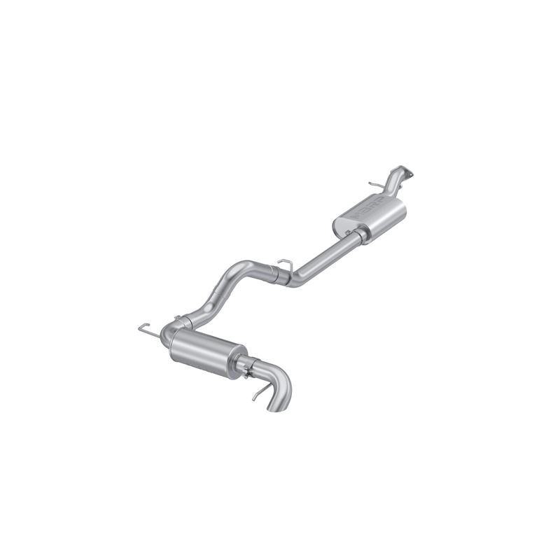 MBRP Exhaust 3" Cat-Back, Single Rear Exit, High Clearance, T304 (S5245304)