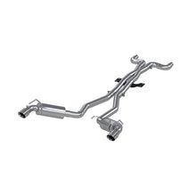 Load image into Gallery viewer, MBRP Exhaust 3in. Dual Cat Back Round Tips T409 (S7018409)