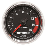 AutoMeter GS 2 1/16in. 1600PSI Nitrous Fuel Pressure Gauge (3874)