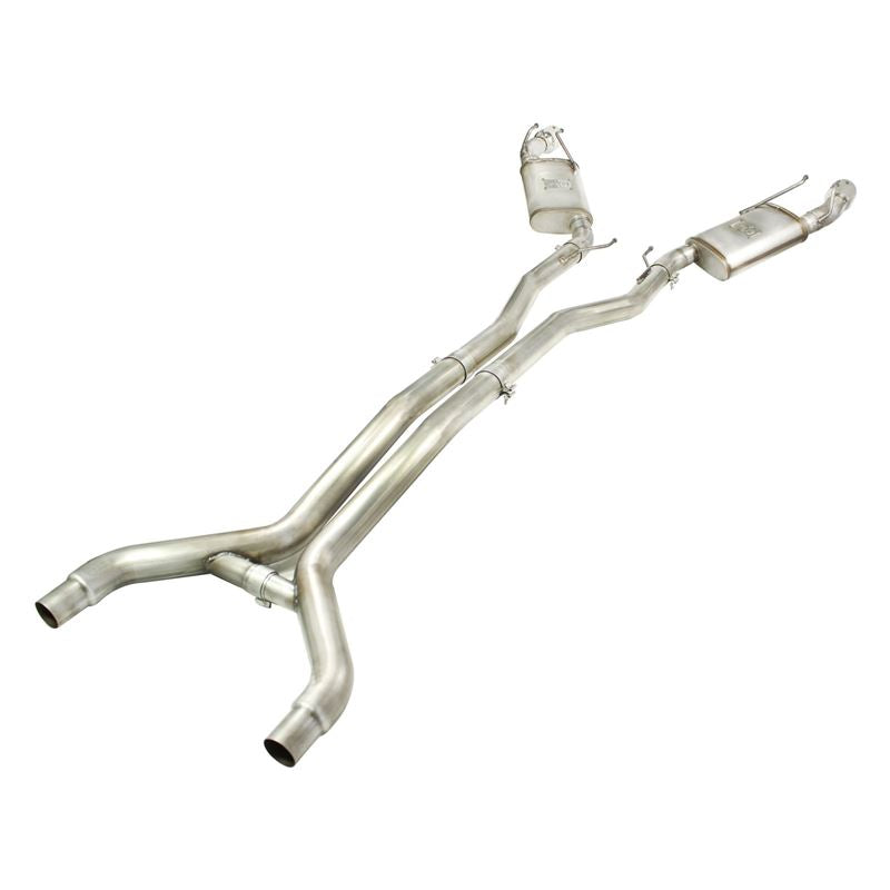 aFe MACH Force-Xp 3 IN 409 Stainless Steel Cat-Back Exhaust System w/Polished Tip (49-44039-P)