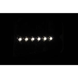 ANZO USA 2000-2004 Ford Excursion Crystal Headlights Chrome w/ LED 1pc (111088)