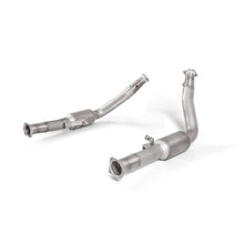 Load image into Gallery viewer, Akrapovic 15-17 Mercedes Benz G63 AMG (W463) DownPipes w/ Cats (SS) (DP-ME/SS/1)