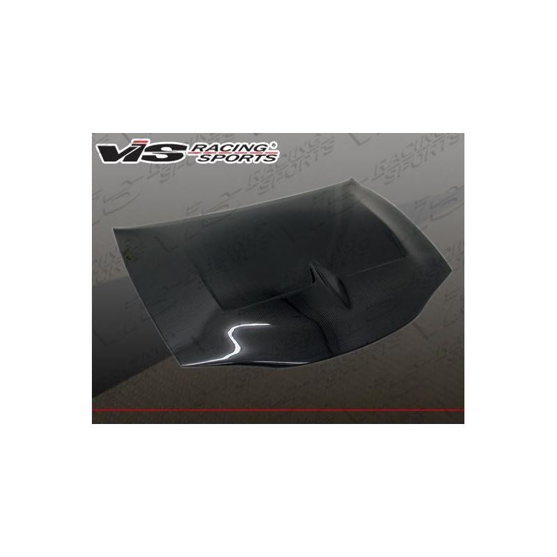 VIS Racing Monster Style Black Carbon Fiber Hood (95MTECL2DMON-010C)