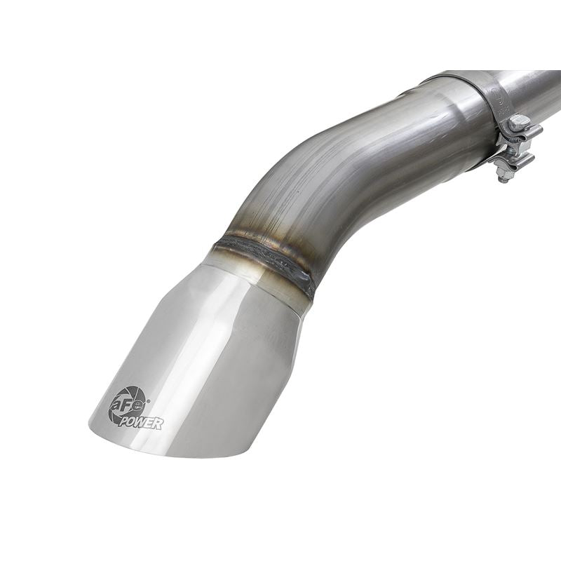 aFe MACH Force-Xp 3 IN 409 Stainless Cat-Back Hi-Tuck Exhaust System w/ Polished Tip (49-44099-P)