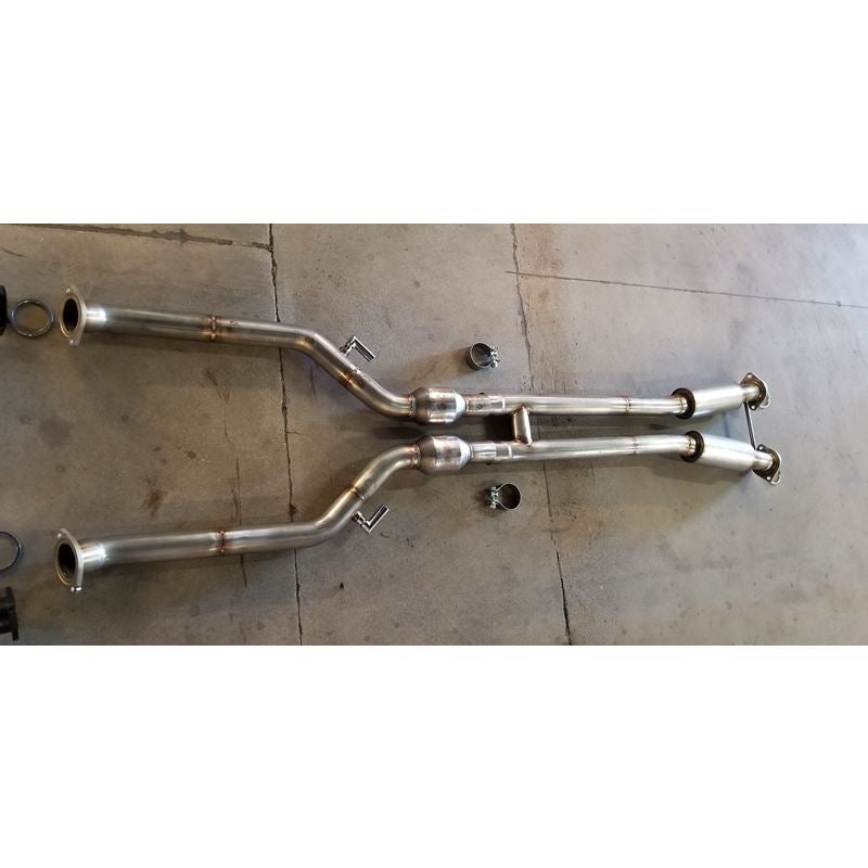 PPE Engineering LexusLC500 mid - pipe exhaust - Straight Pipe (155002 - SS) 1