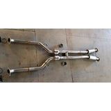 PPE Engineering LexusLC500 mid - pipe exhaust - Straight Pipe (155002 - SS)